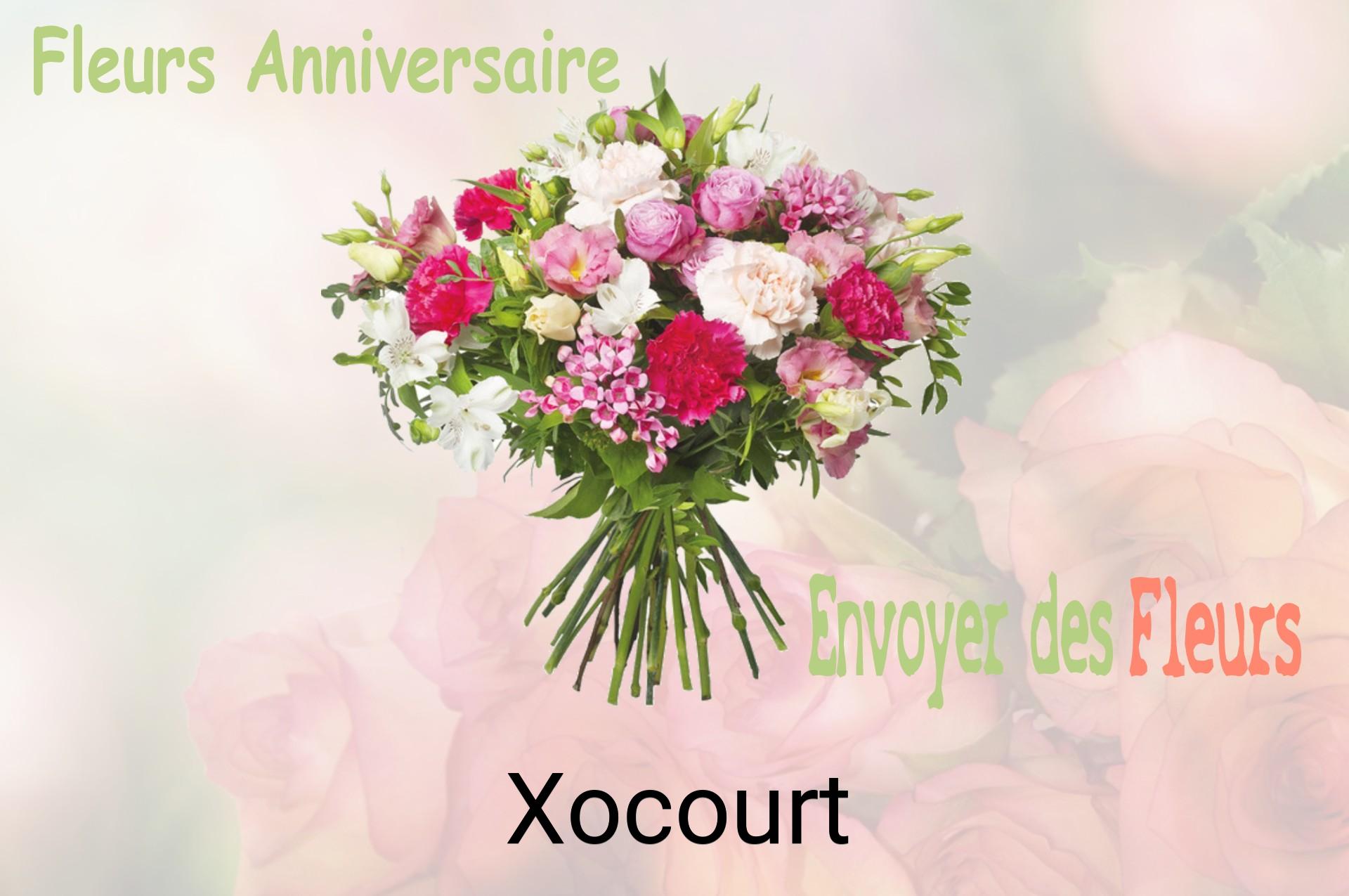Bouquet de fleurs d’anniversaire livré à Xocourt